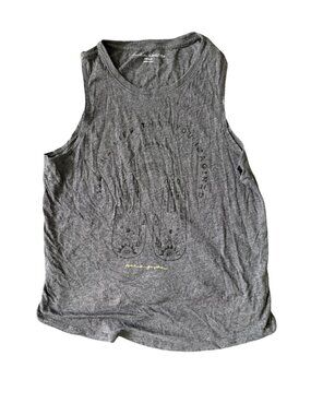 Spiritual Gangster Tank- Charcoal Gray- M- Live The Life That You Imagined